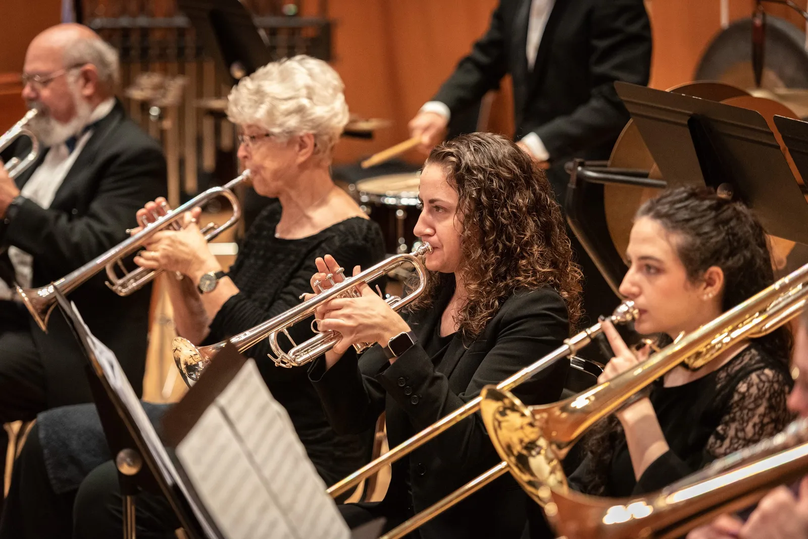 Durham Medical Orchestra musicians in performance